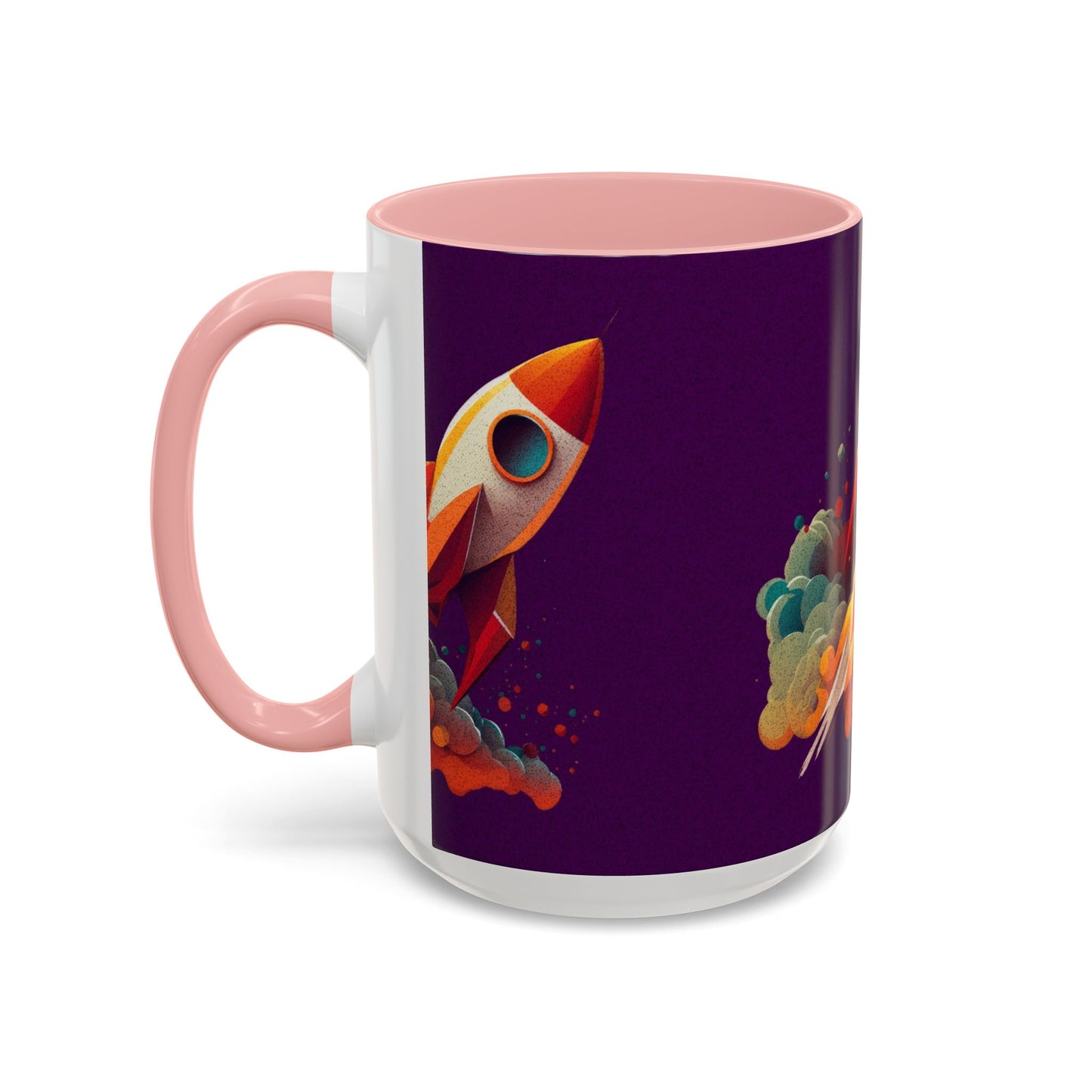 Rocket Launch Accent Mug - 11oz & 15oz