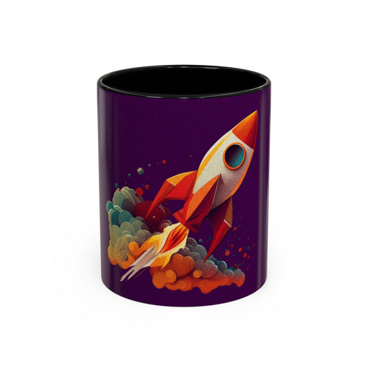 Rocket Launch Accent Mug - 11oz & 15oz