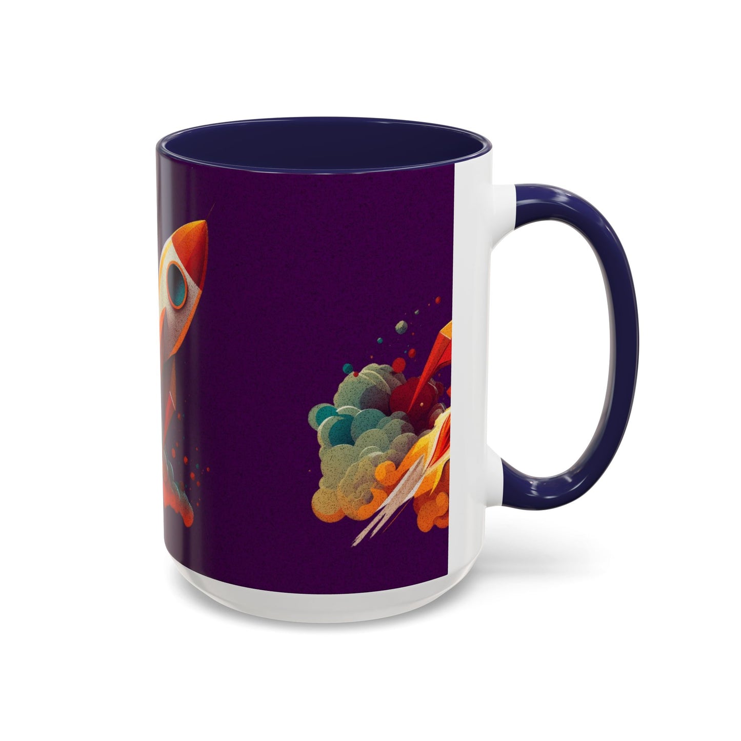 Rocket Launch Accent Mug - 11oz & 15oz