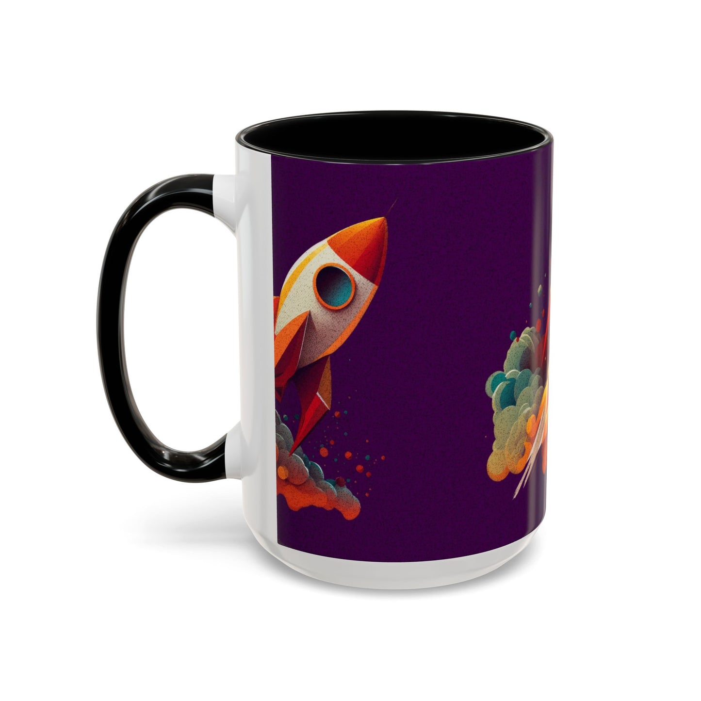 Rocket Launch Accent Mug - 11oz & 15oz