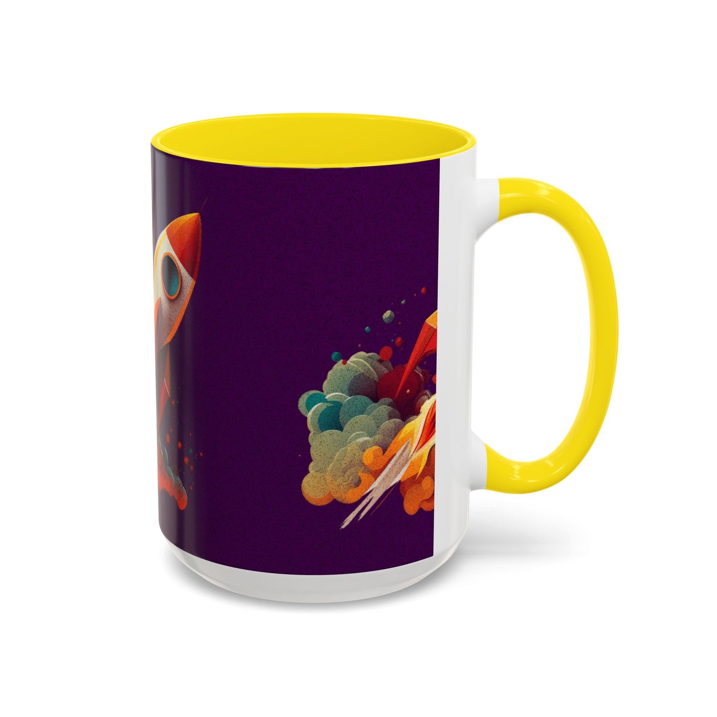 Rocket Launch Accent Mug - 11oz & 15oz