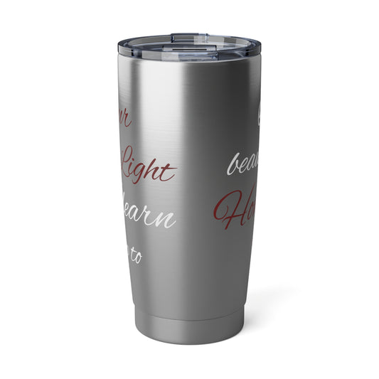 Travel Mug, Inspirational Vagabond 20oz Tumbler, Stainless Steel Cup, Personalized Gift, Motivational Beverage Holder