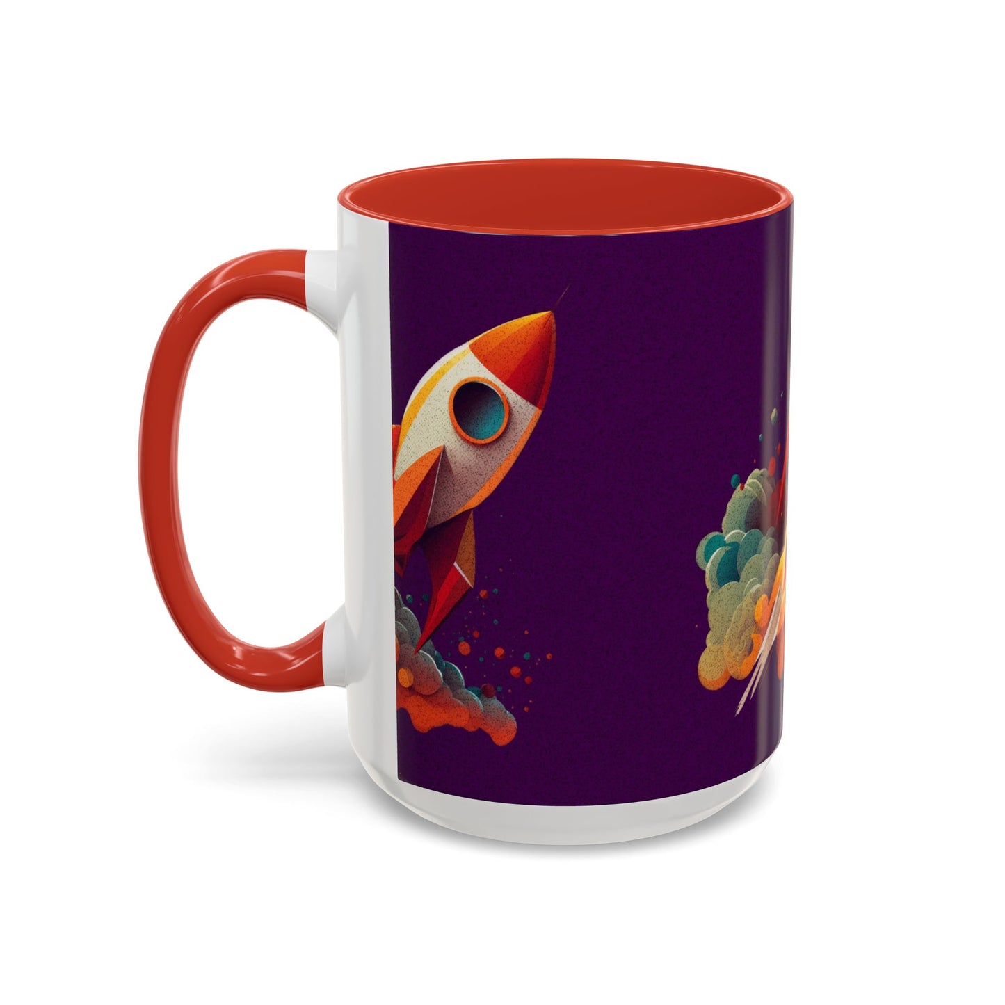 Rocket Launch Accent Mug - 11oz & 15oz