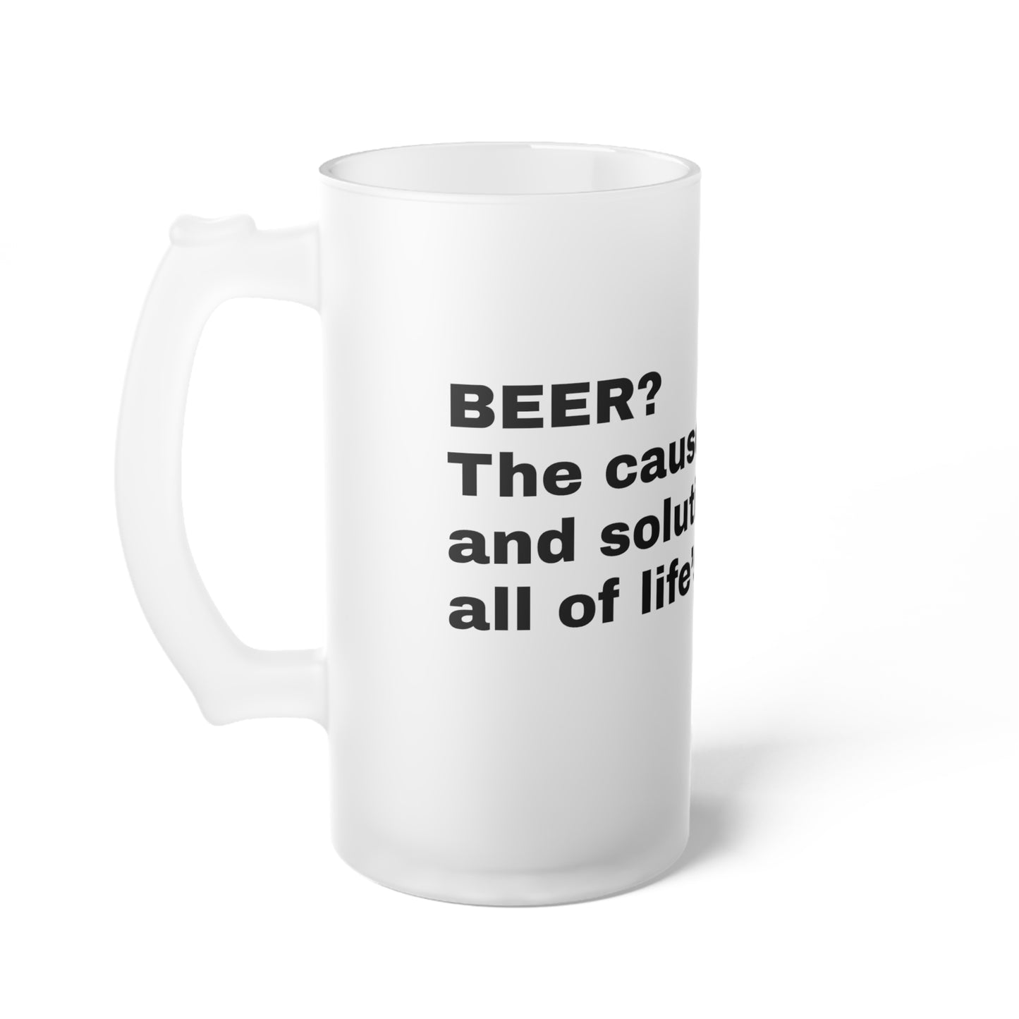 Beer Mug - Perfect for Cheers & Conversations