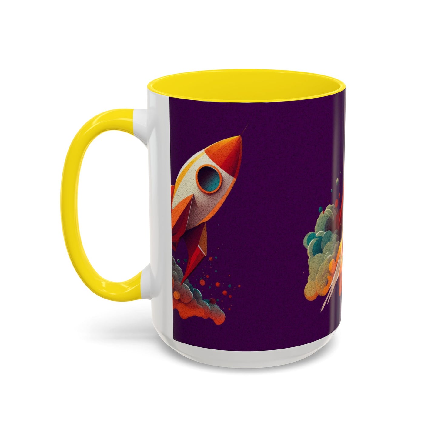 Rocket Launch Accent Mug - 11oz & 15oz