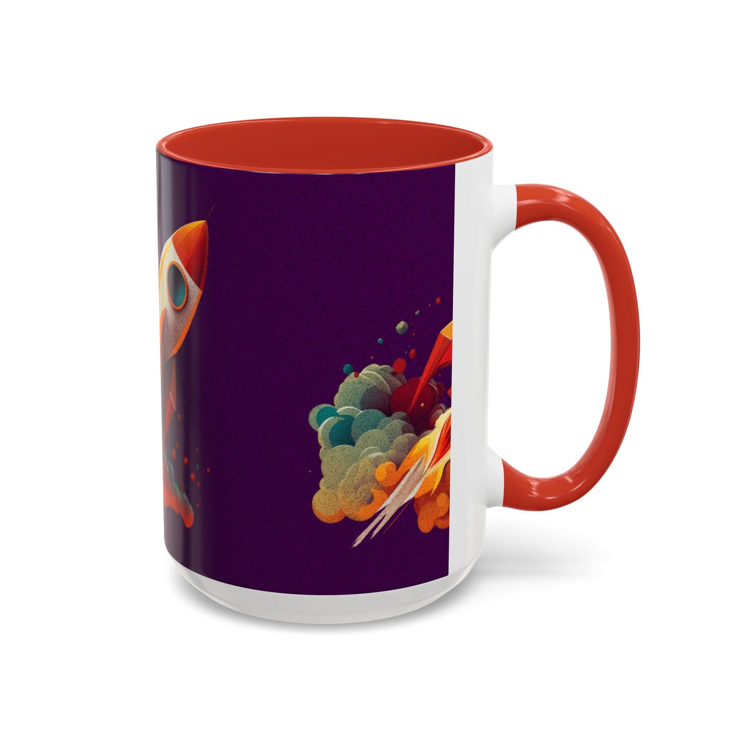 Rocket Launch Accent Mug - 11oz & 15oz