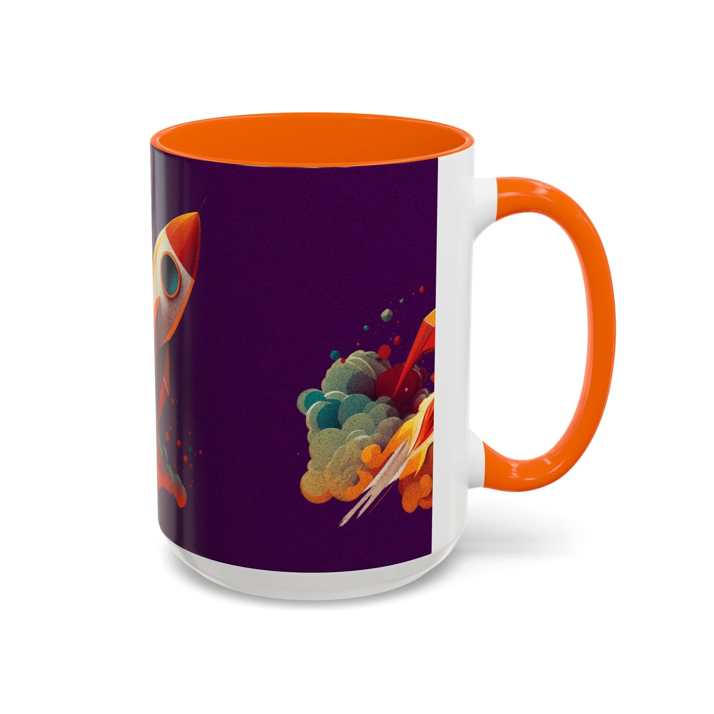 Rocket Launch Accent Mug - 11oz & 15oz