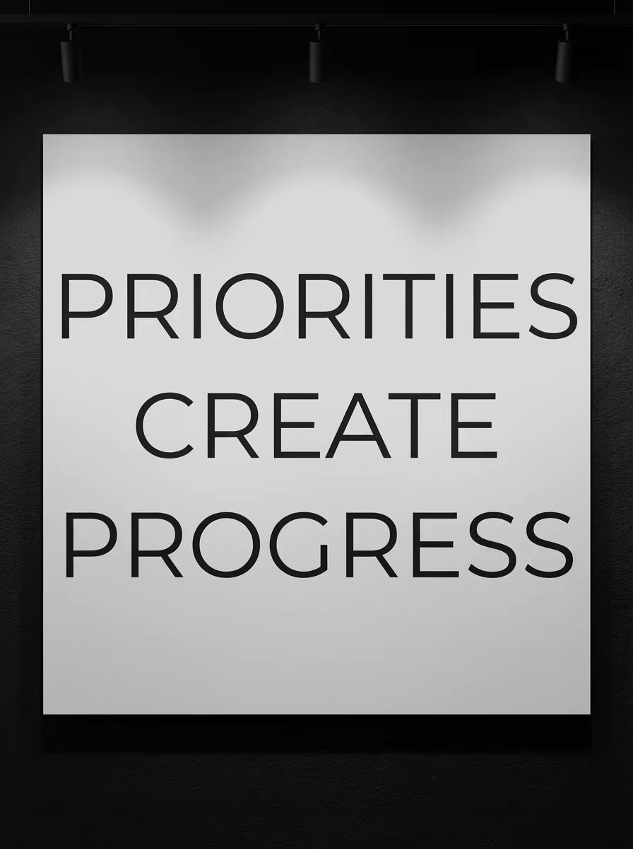 Priorities Create Progress - Focus & Execution Series