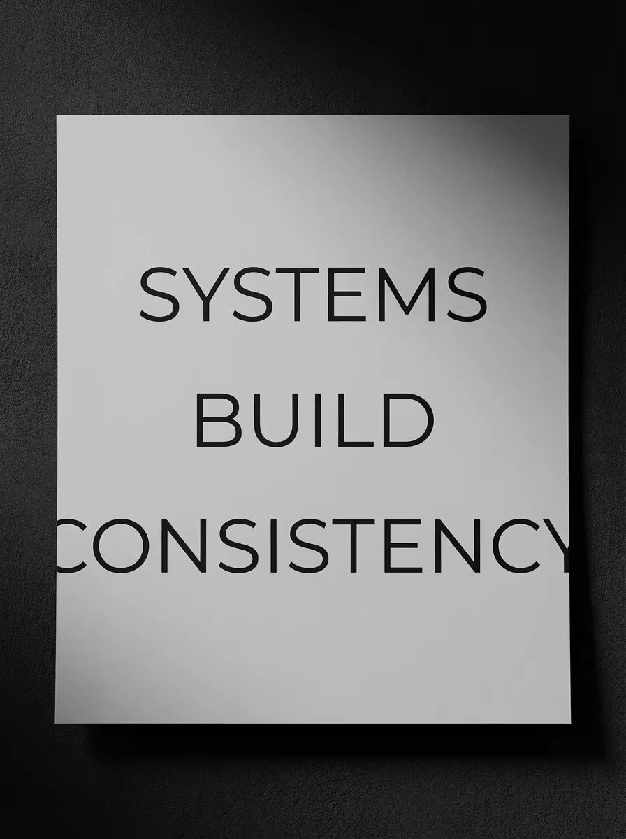 Systems Builds Consistency - Focus & Execution Series